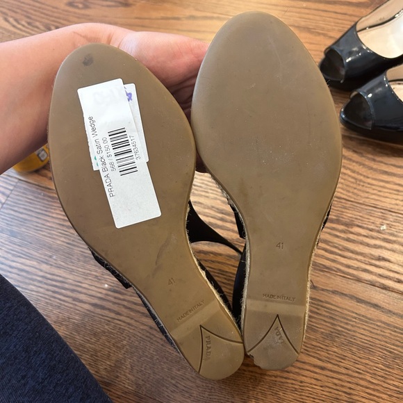 Prada satin wedge - Picture 3 of 4